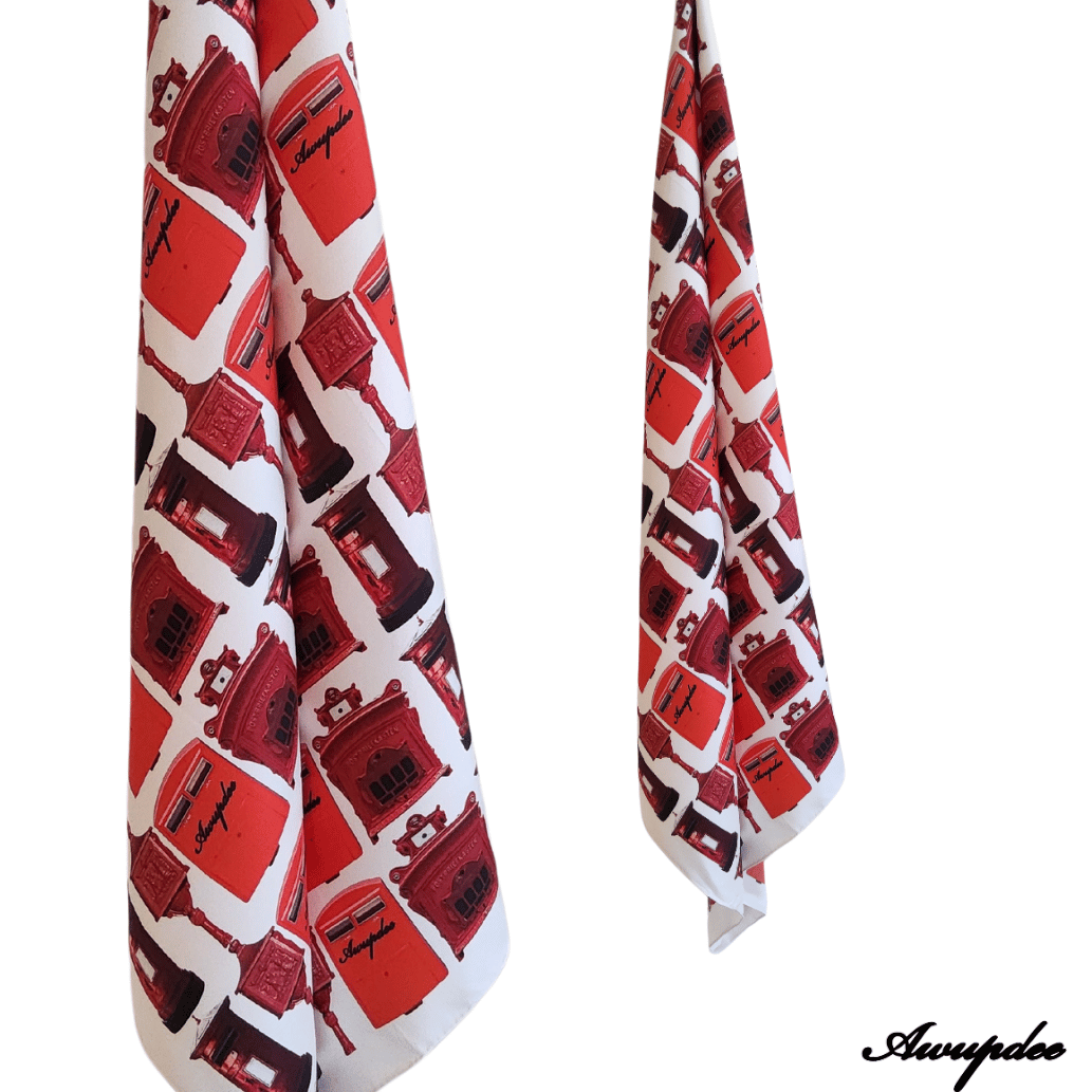 A4007 AWUPDEE WHOLESALE "Youve Got Mail" Letterbox Series 006 Silk Scarf