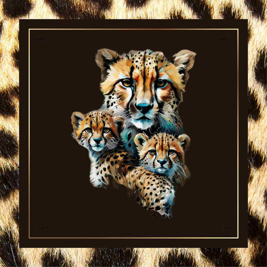 A2010 AWUPDEE WHOLESALE " baby tiger" silk Scarf