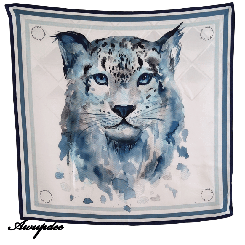 A5027 AWUPDEE WHOLESALE "Baby Blue" silk scarf