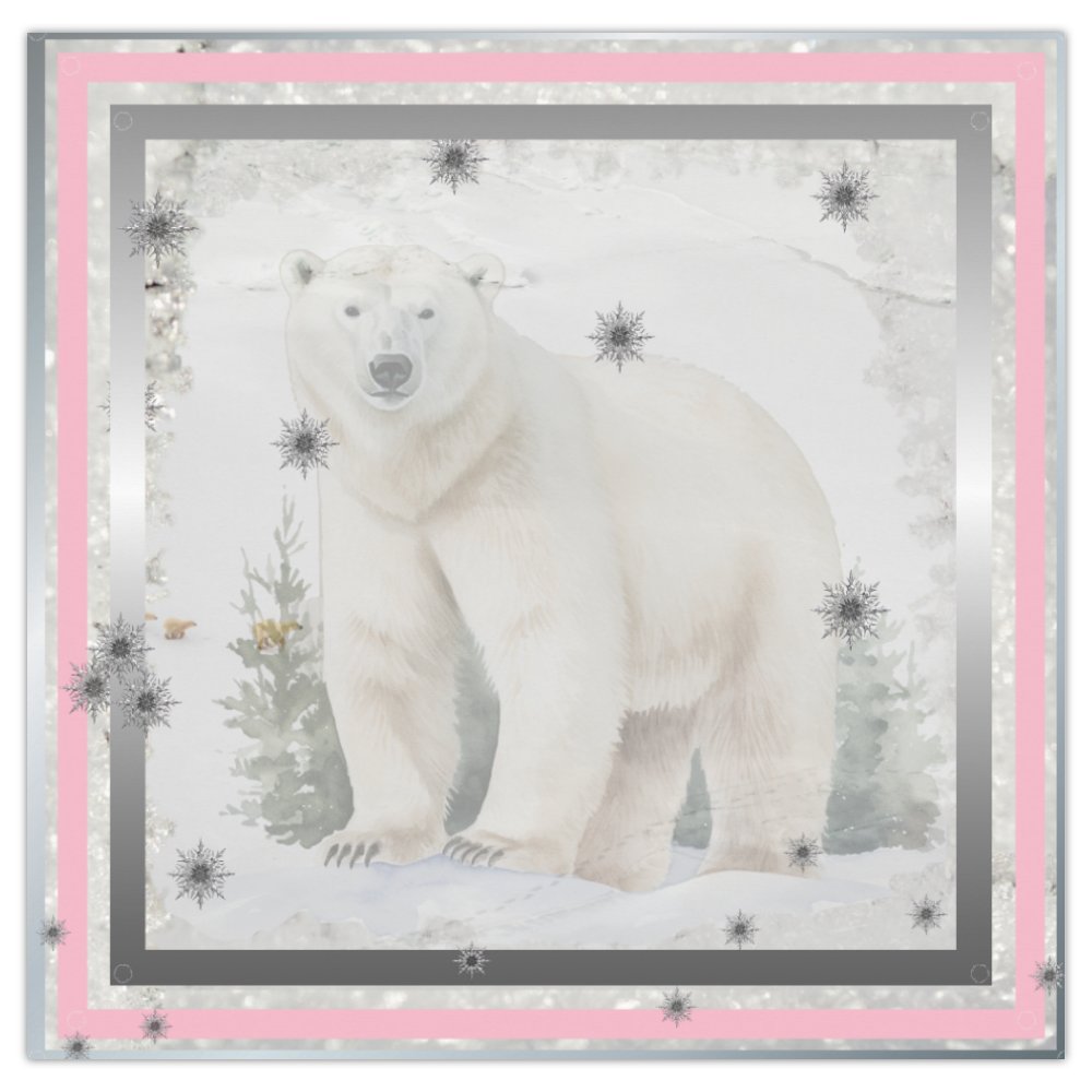 0243 Gift Card 14cm x 14cm - "Polar Element"